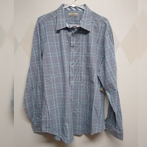 Paradise Collection men's button up shirt size L